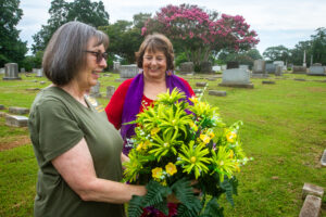 Florence Pilot Club members Pam Belew, left, and Mary June Jankowiak.