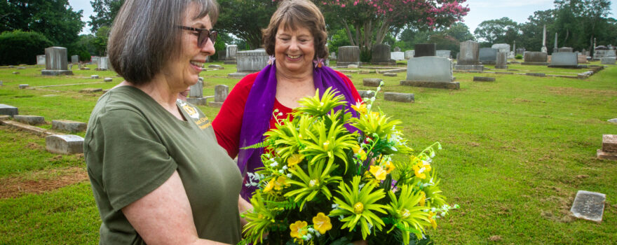 Florence Pilot Club members Pam Belew, left, and Mary June Jankowiak.